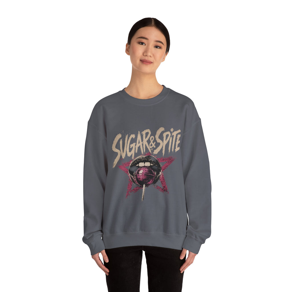 Sugar&Spite Logo Heavy Blend™ Crewneck Sweatshirt
