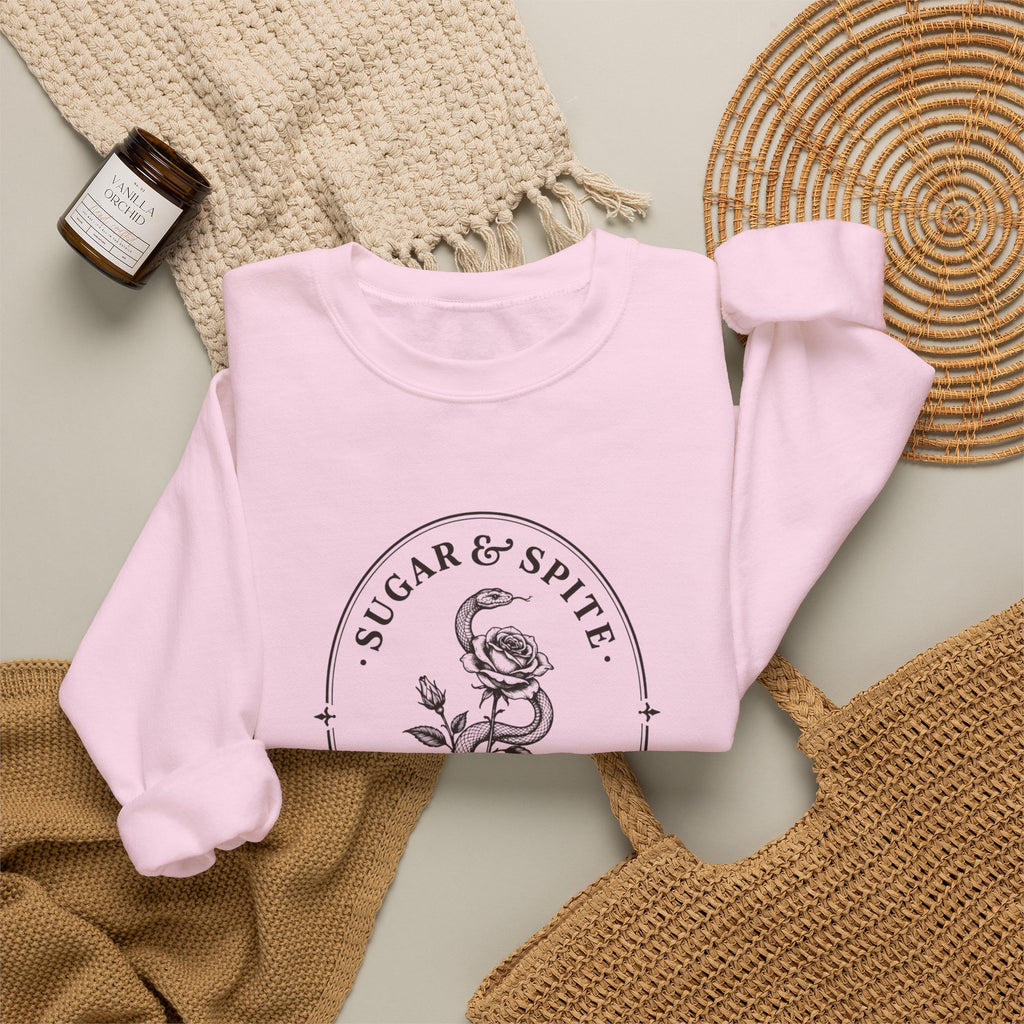 Sugar & Spite Signature Logo Crewneck Sweatshirt