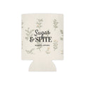 Sugar & Spite Floral Can Cooler – Insulated Beverage Koozie