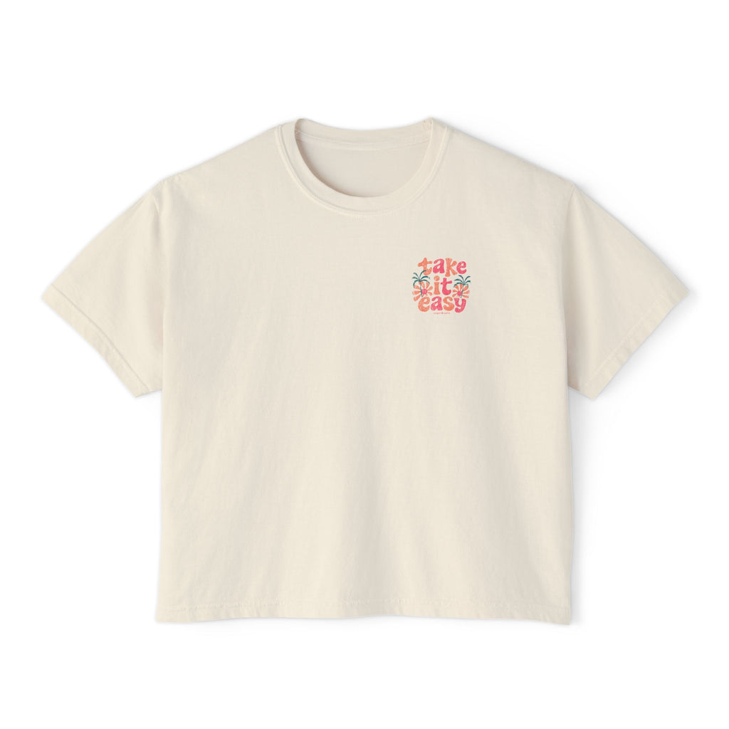 Take It Easy Women's Boxy Tee
