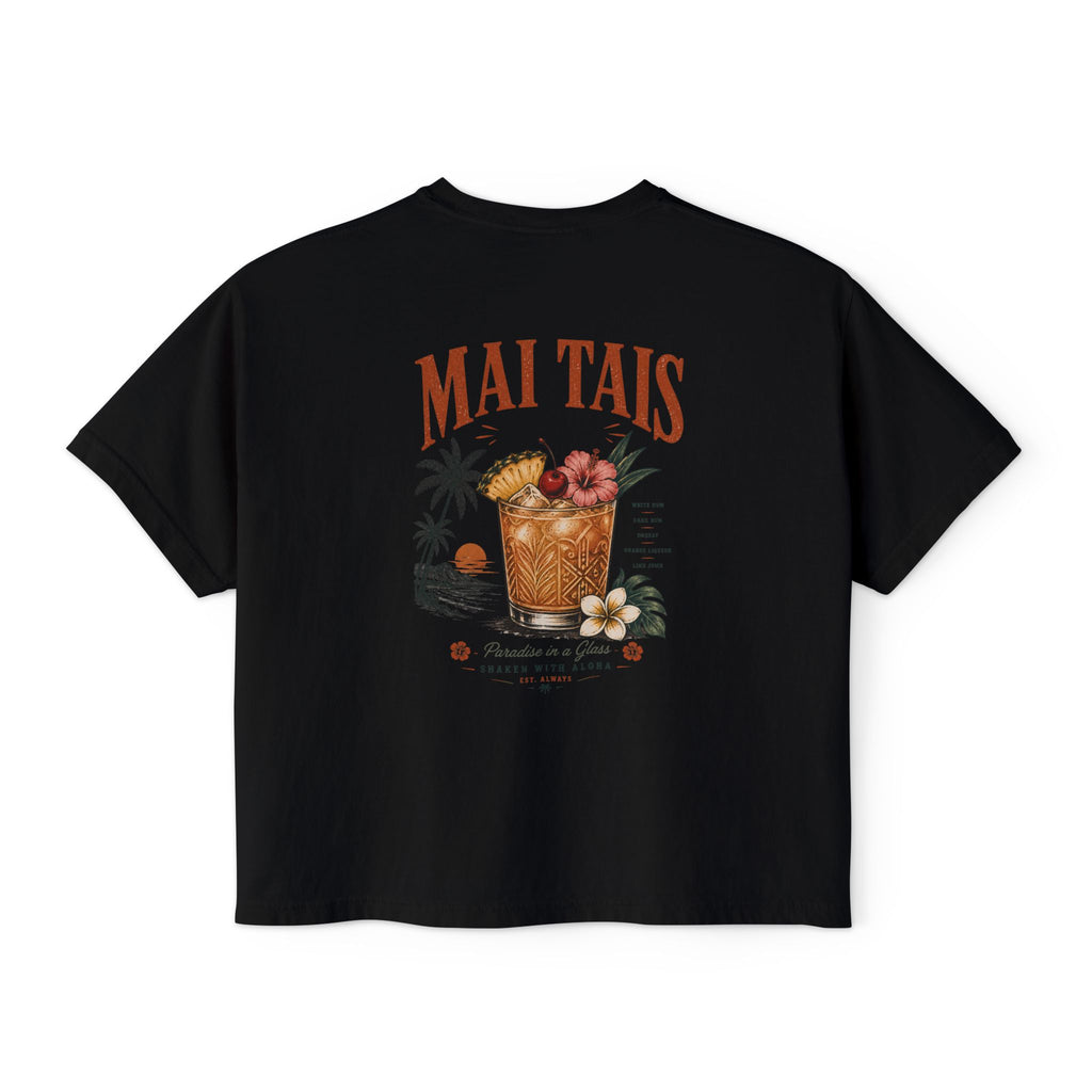 Mai Tais Cocktail Boxy Tee