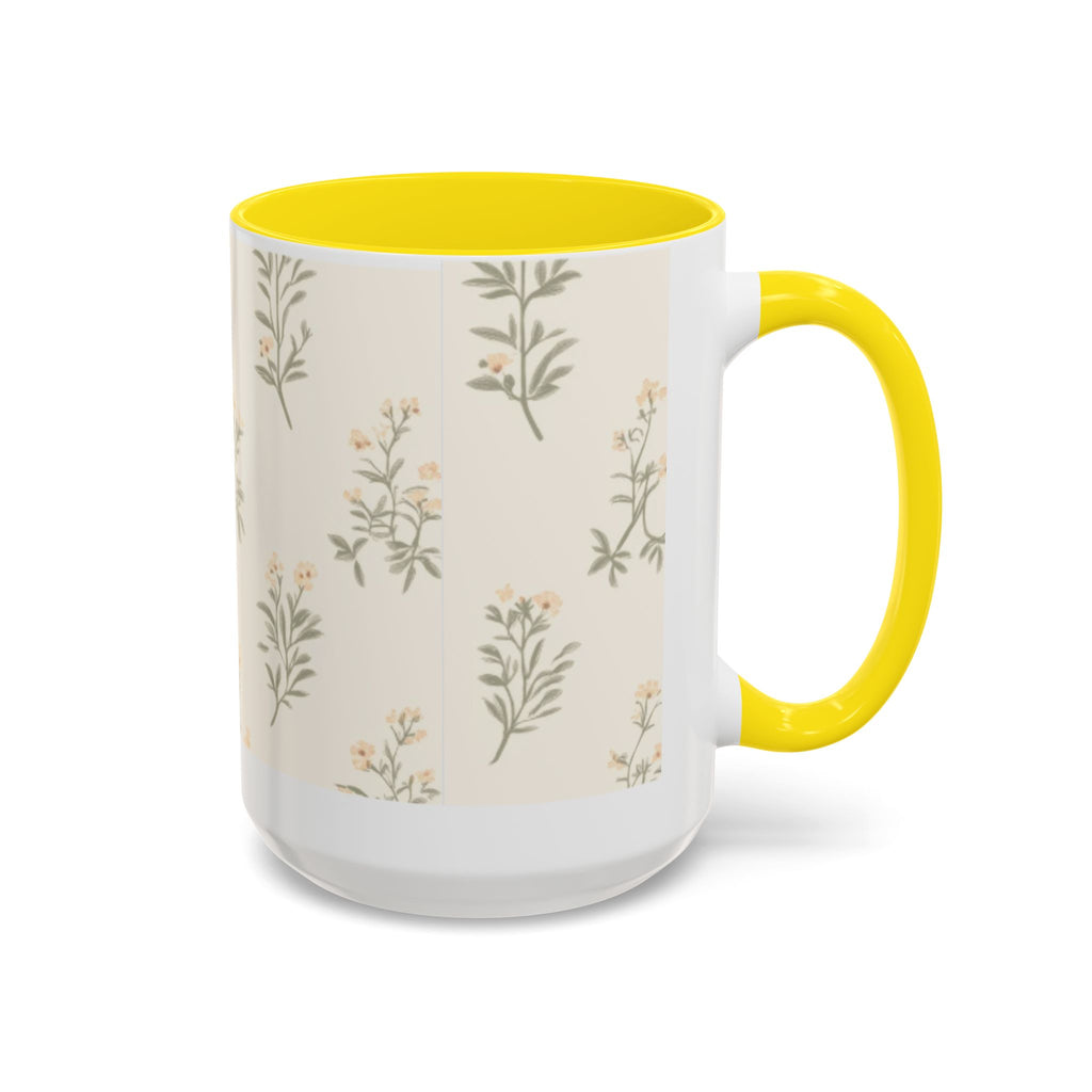Sugar & Spite Floral Coffee Mug — Accent 11/15oz