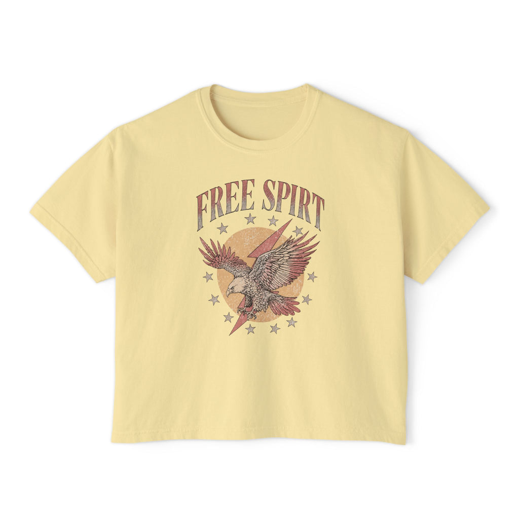 Free Spirit Eagle Women's Boxy Tee