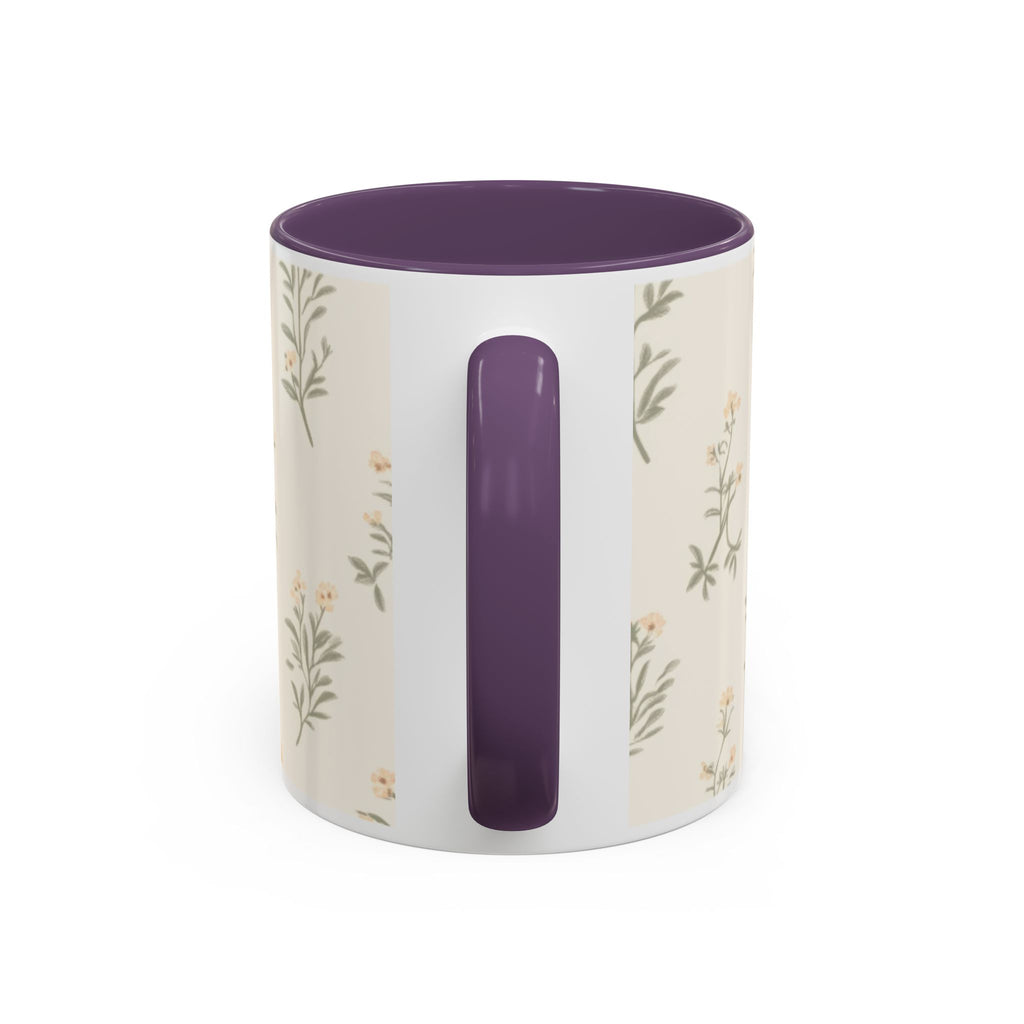 Sugar & Spite Floral Coffee Mug — Accent 11/15oz