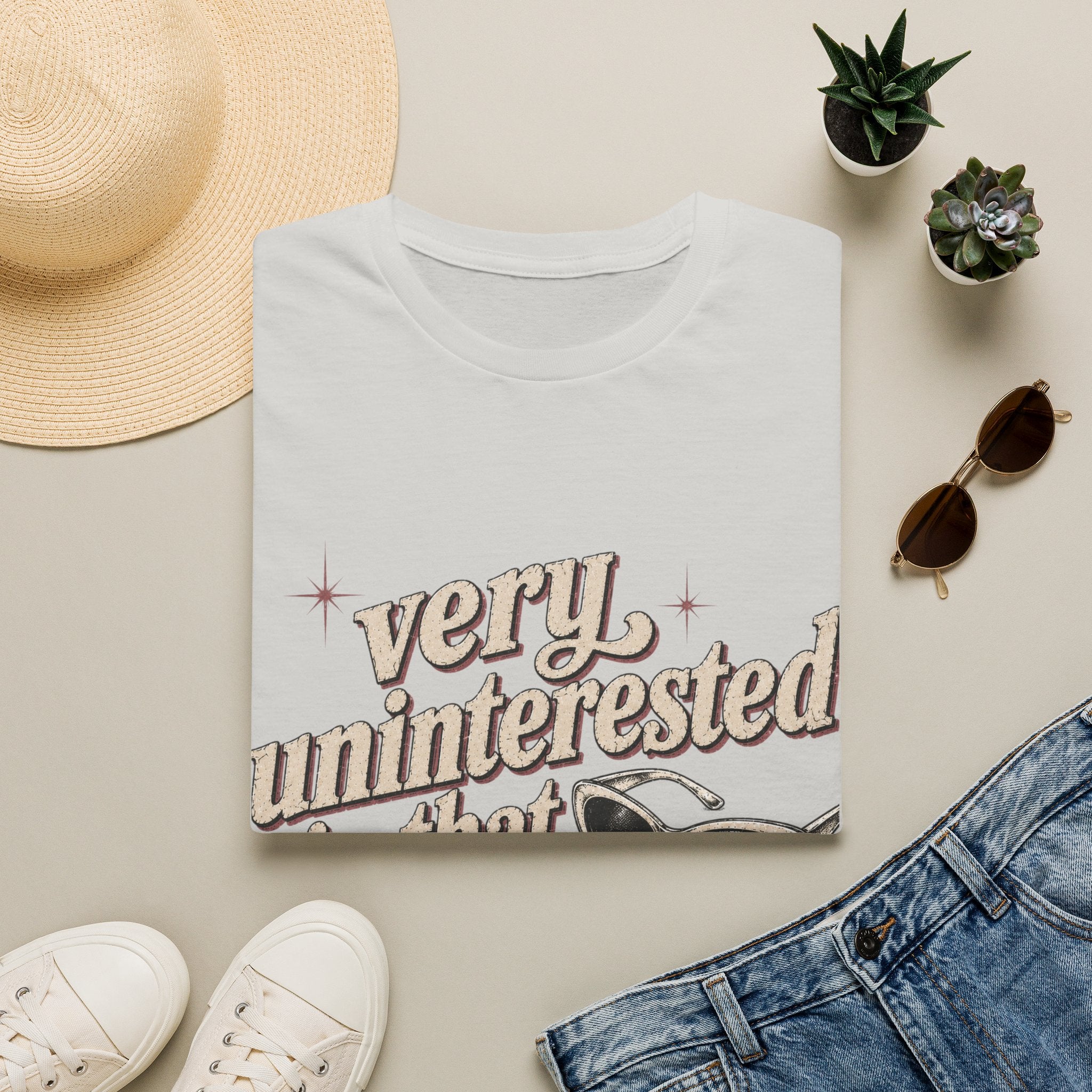 Very Uninterested in That Opinion T-Shirt | Sarcastic Quote Tee