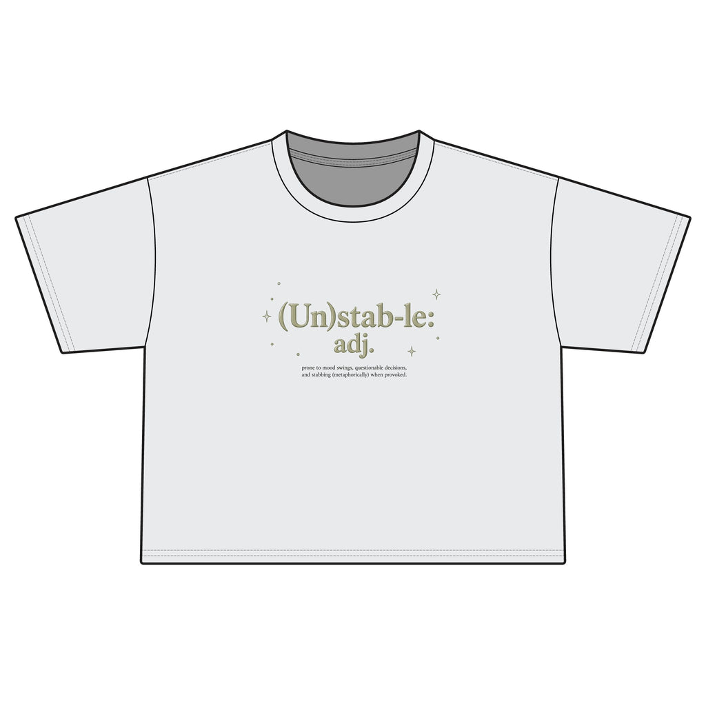 (Un)stab-le Definition Graphic Boxy T-Shirt