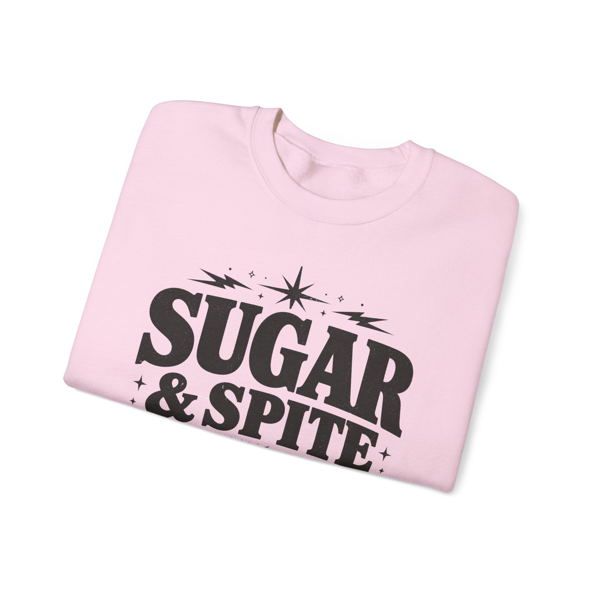 Sugar & Spice Sweatshirt — Retro Feminine Crewneck Gift