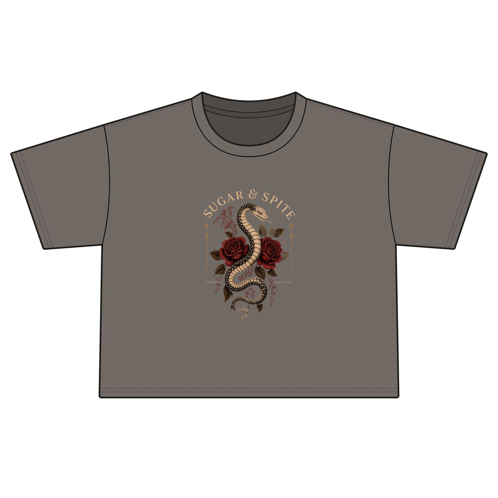 Women's Sugar & Spite Serpent Boxy Tee