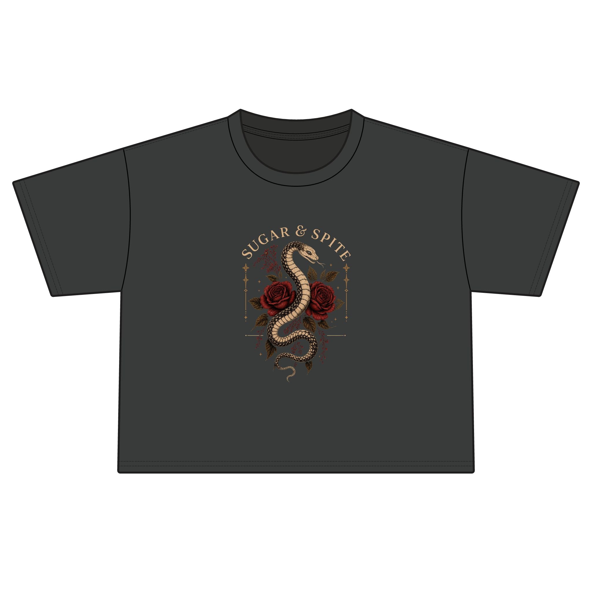 Women's Sugar & Spite Serpent Boxy Tee