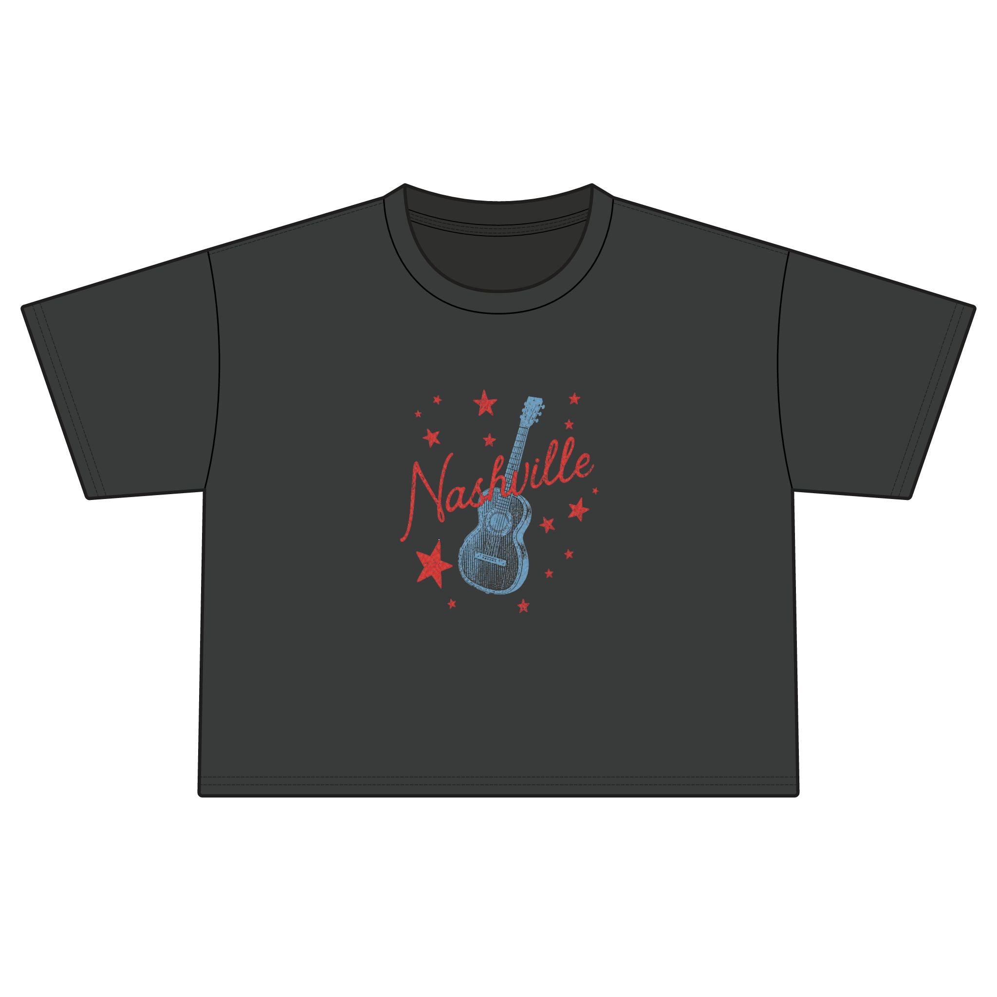 Nashville Guitar Stars Boxy Tee