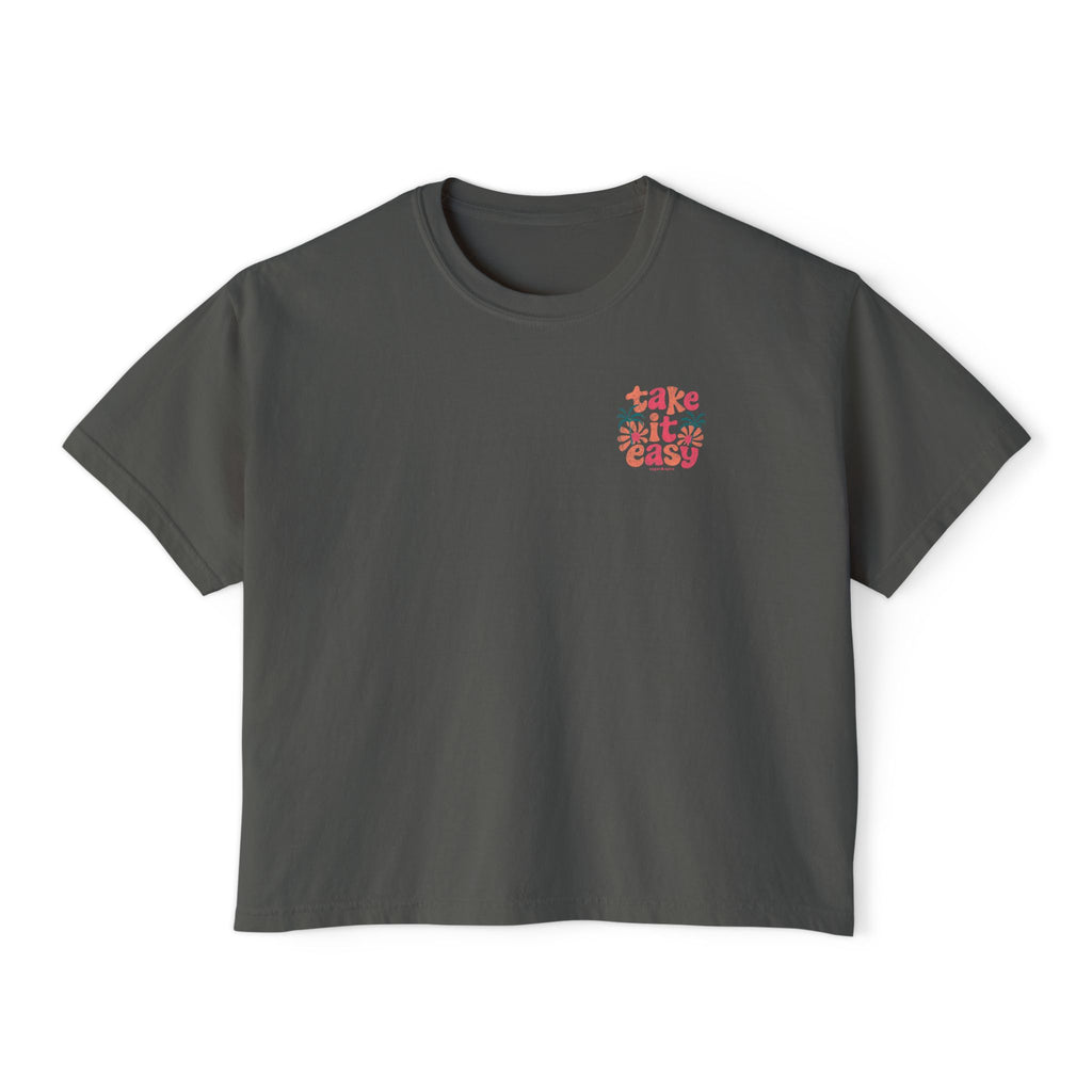 Take It Easy Women's Boxy Tee