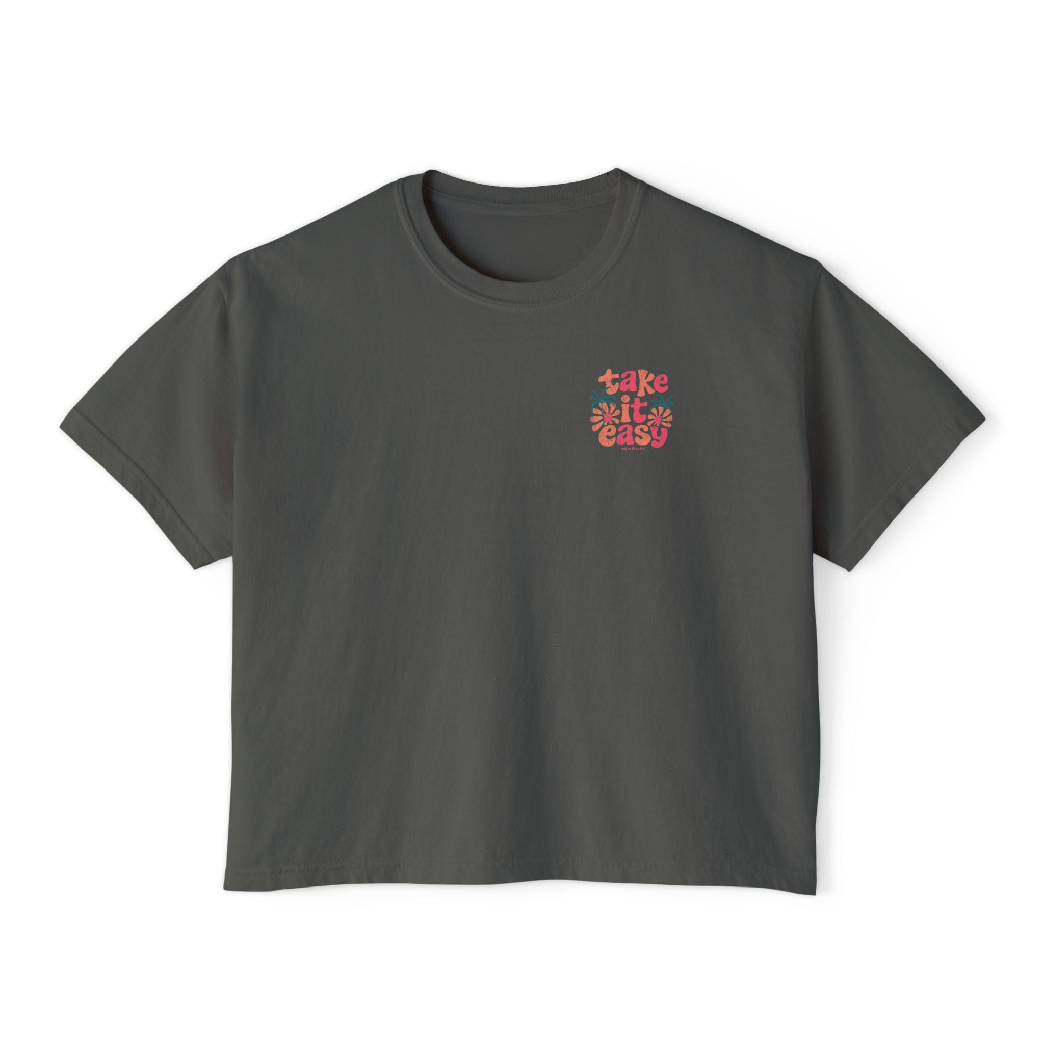 Take It Easy Women's Boxy Tee