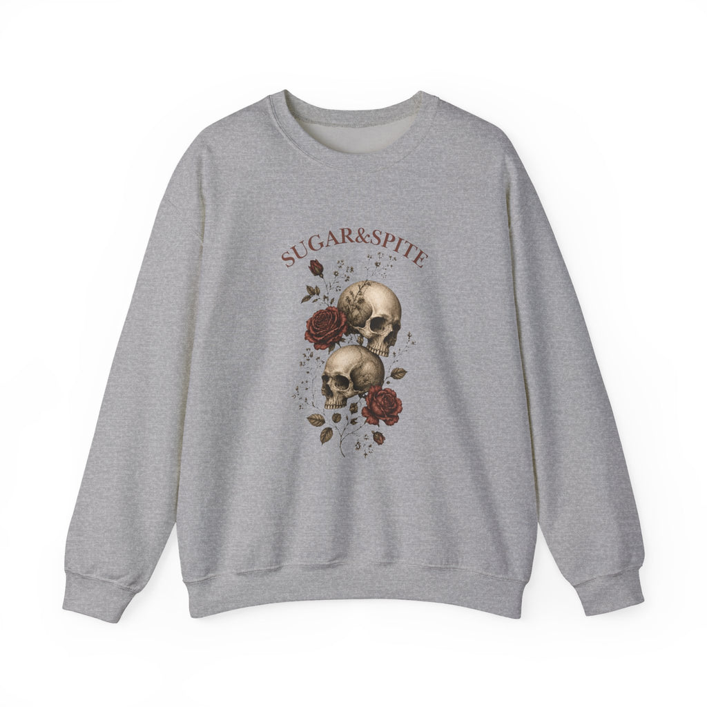 Skulls & Roses Crewneck Sweatshirt