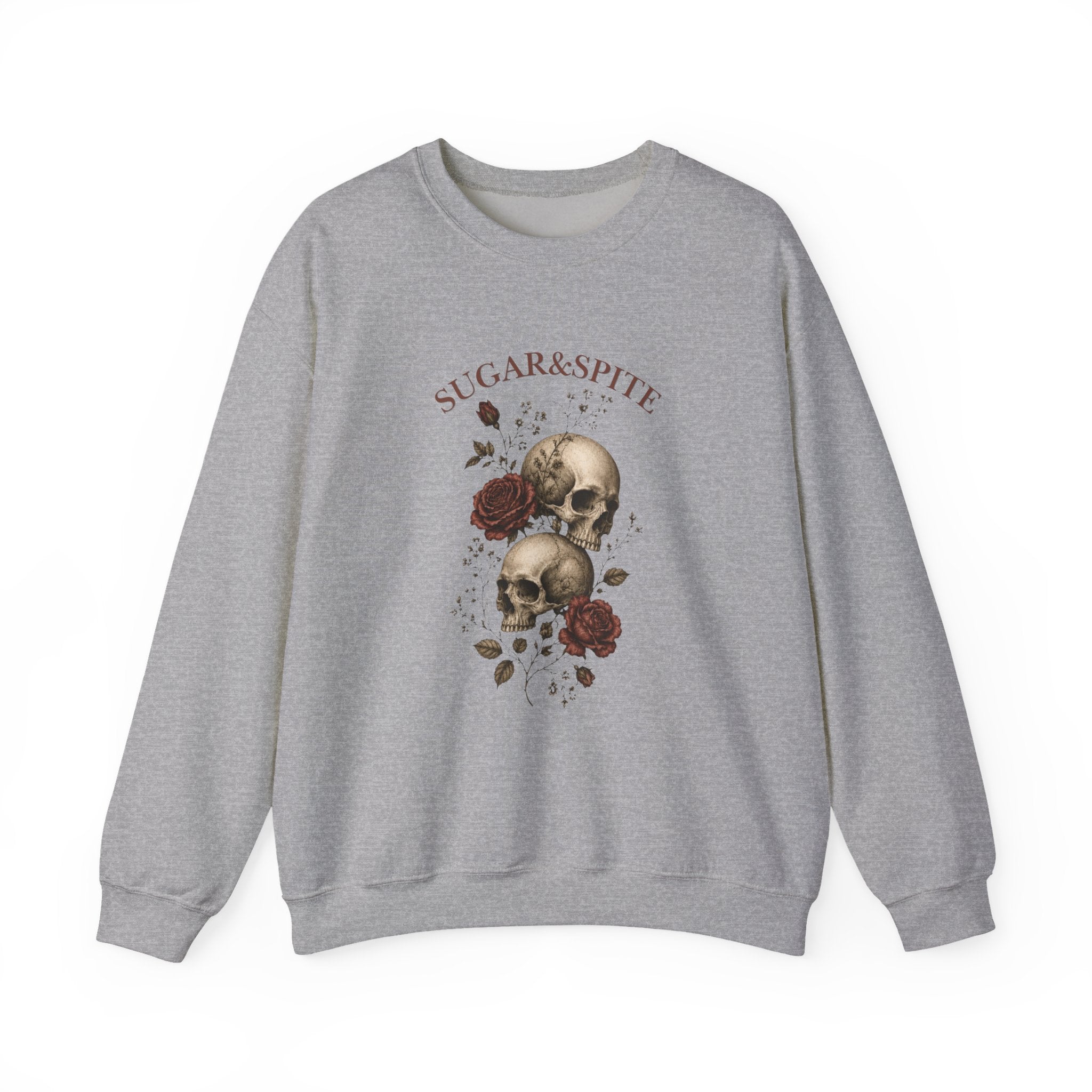 Skulls & Roses Crewneck Sweatshirt
