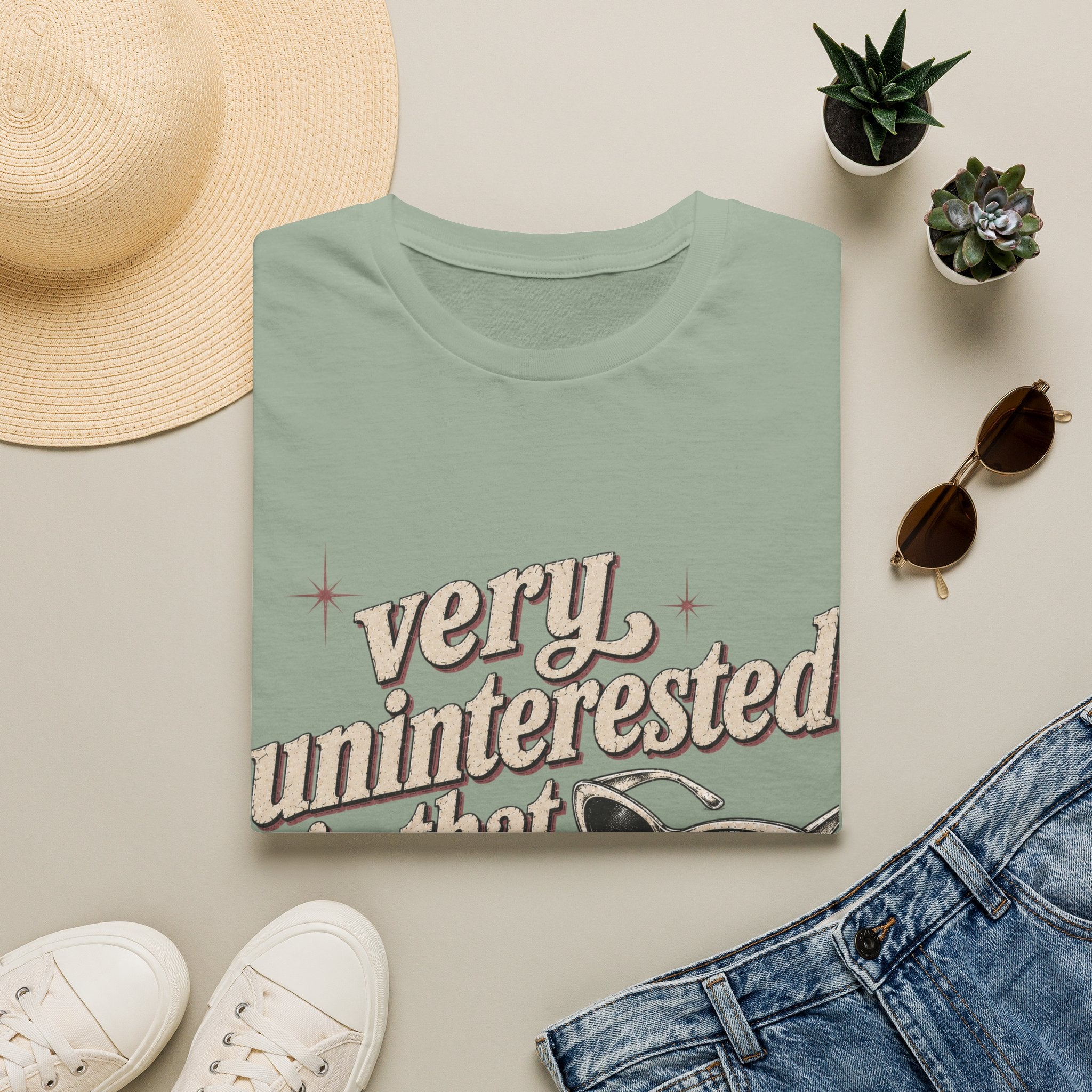 Very Uninterested in That Opinion T-Shirt | Sarcastic Quote Tee