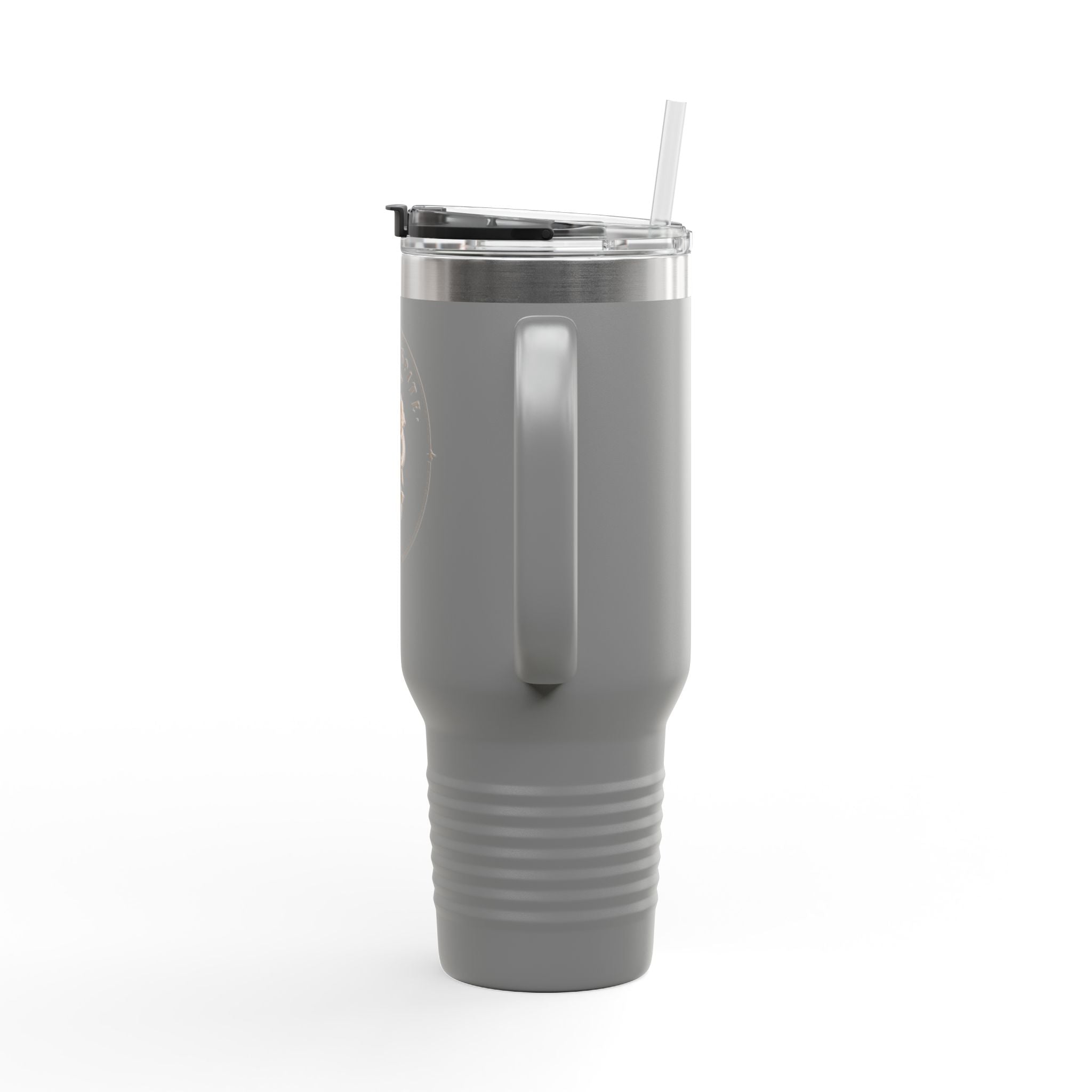 40oz Insulated Travel Mug — Wildflower 'Wander & Sip' Stainless Steel Tumbler