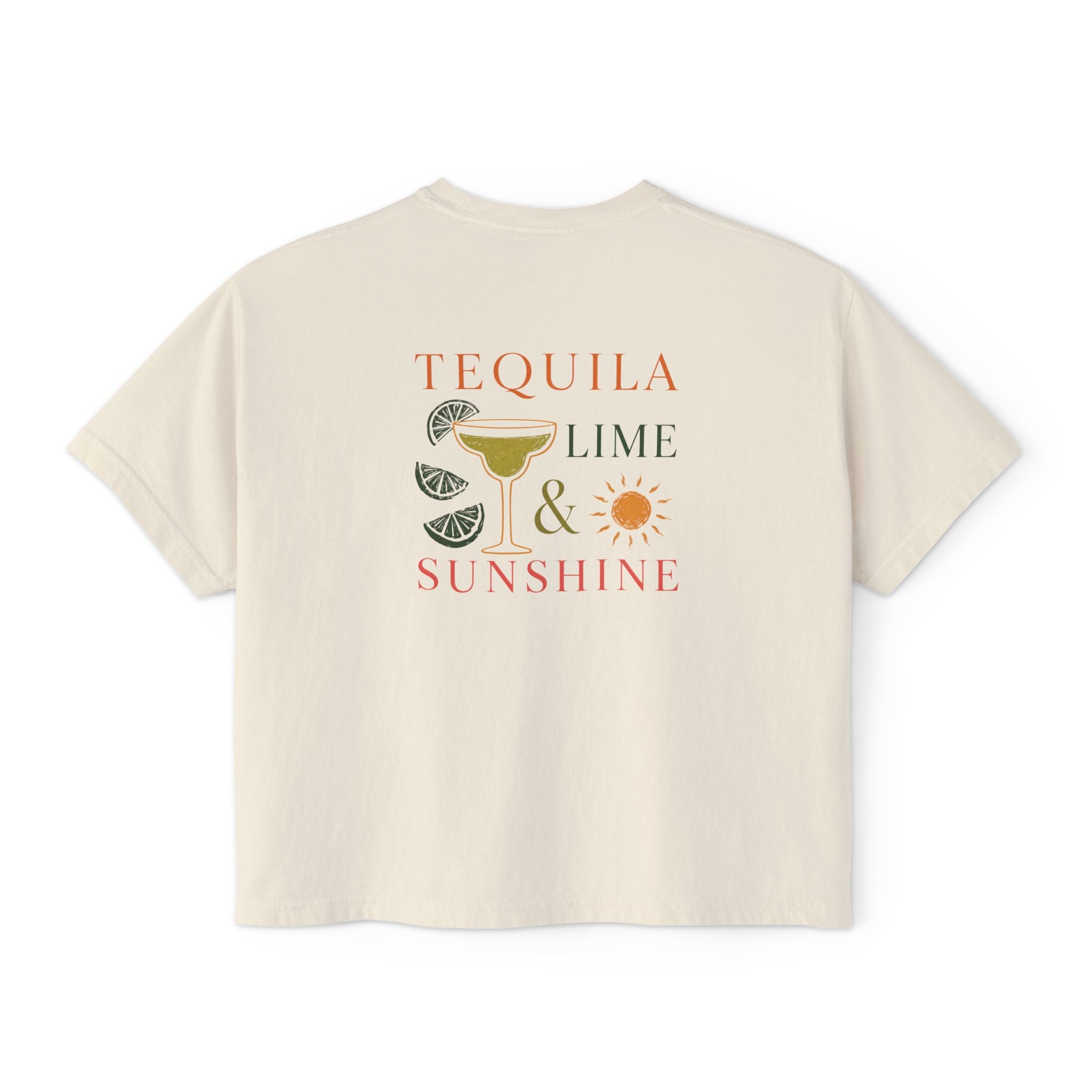 Tequila Lime & Sunshine Women's Boxy Tee