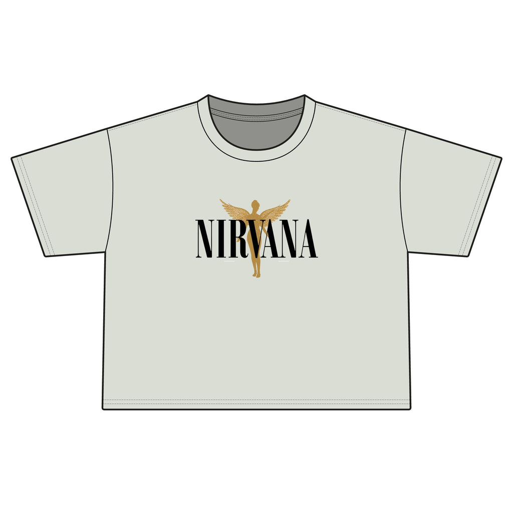 Nirvana Boxy Tee — Women's Cropped Band Shirt