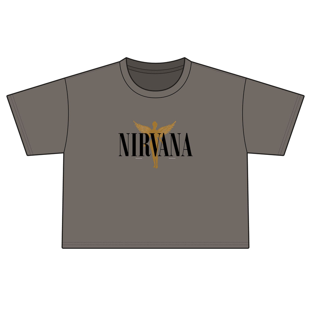 Nirvana Boxy Tee — Women's Cropped Band Shirt