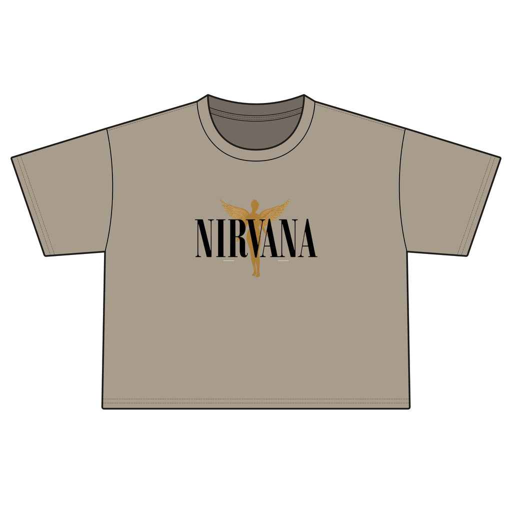 Nirvana Boxy Tee — Women's Cropped Band Shirt