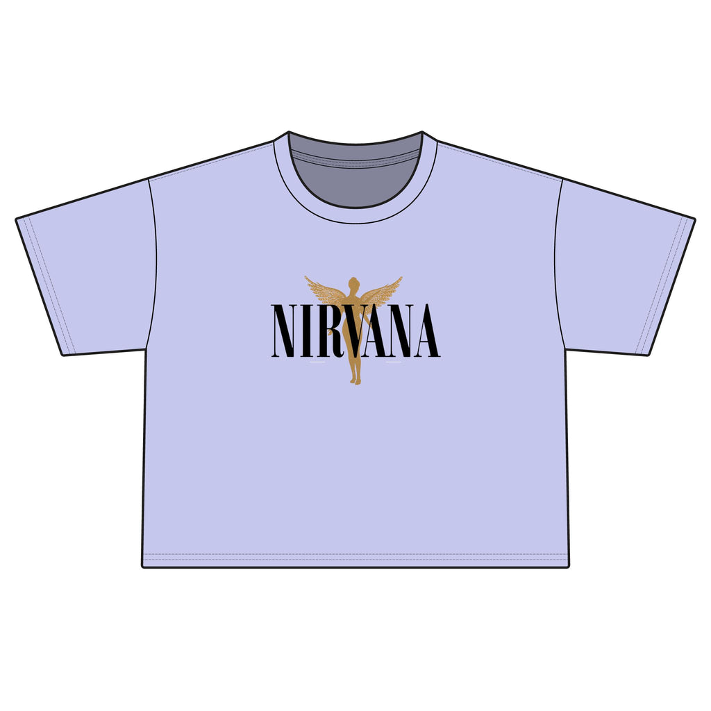 Nirvana Boxy Tee — Women's Cropped Band Shirt