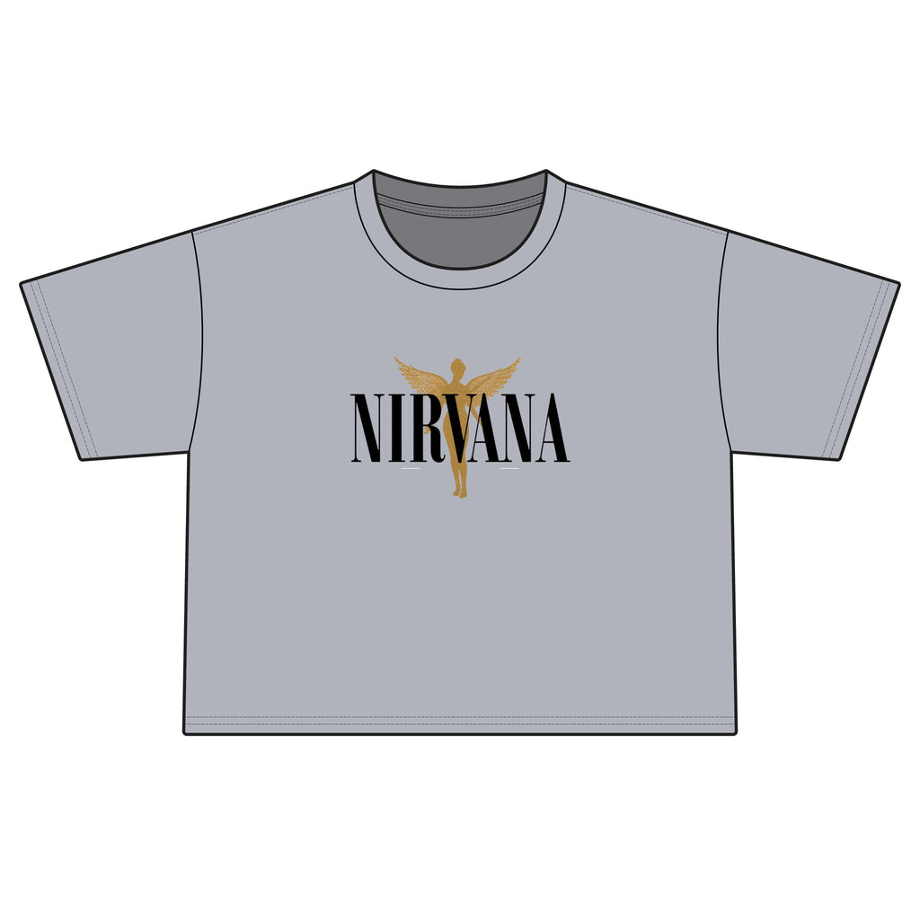 Nirvana Boxy Tee — Women's Cropped Band Shirt
