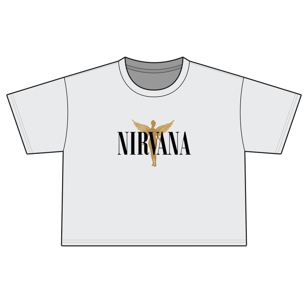 Nirvana Boxy Tee — Women's Cropped Band Shirt