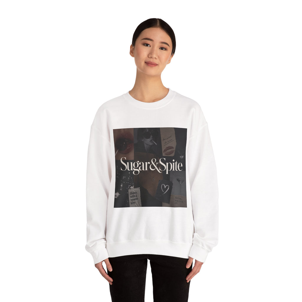 Sugar & Spice Graphic Sweatshirt — Vintage Collage Crewneck