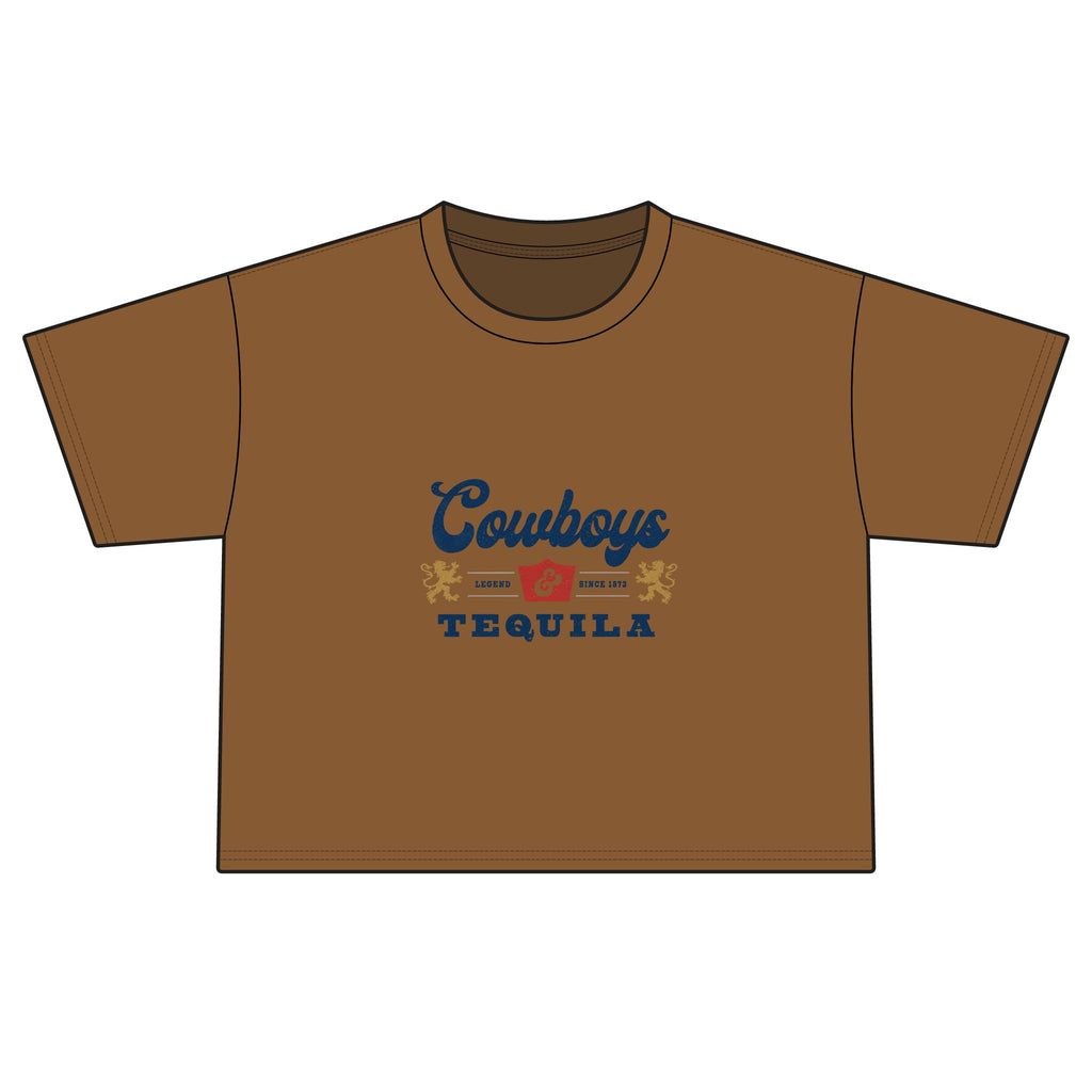 Cowboys & Tequila Boxy Tee