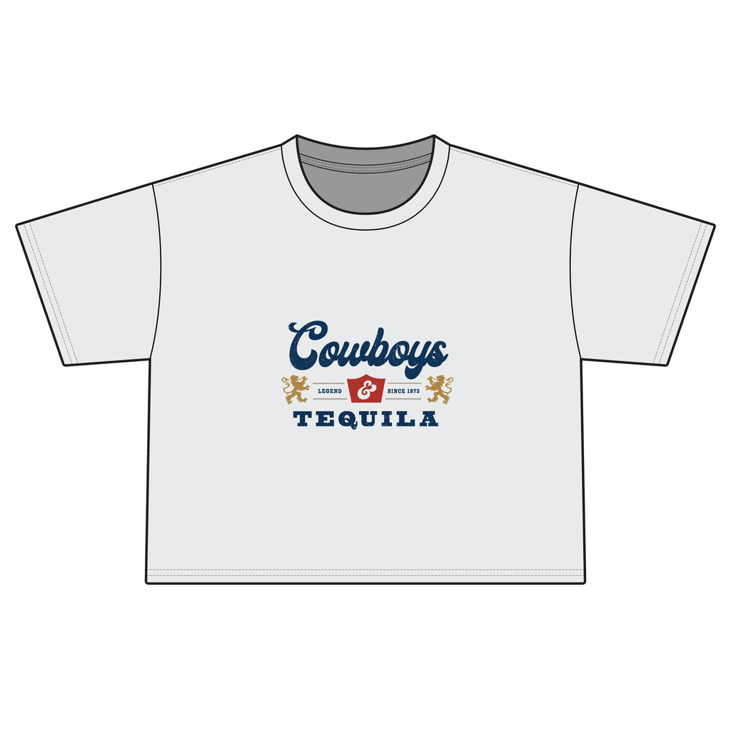 Cowboys & Tequila Boxy Tee