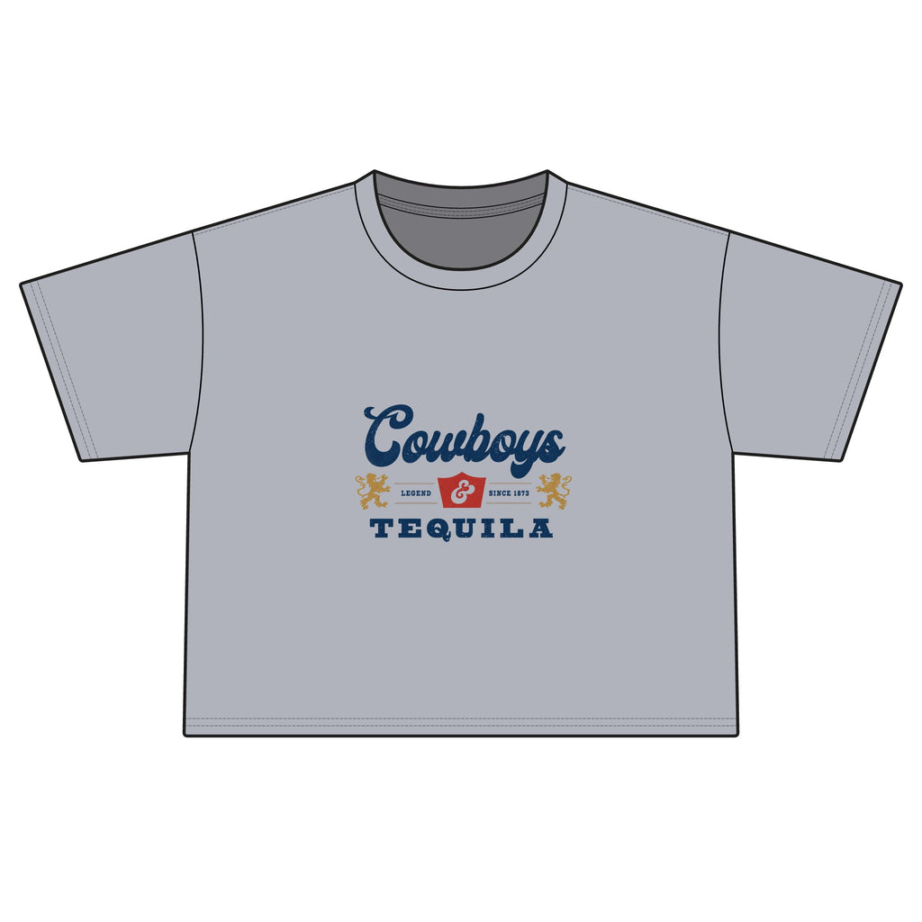 Cowboys & Tequila Boxy Tee