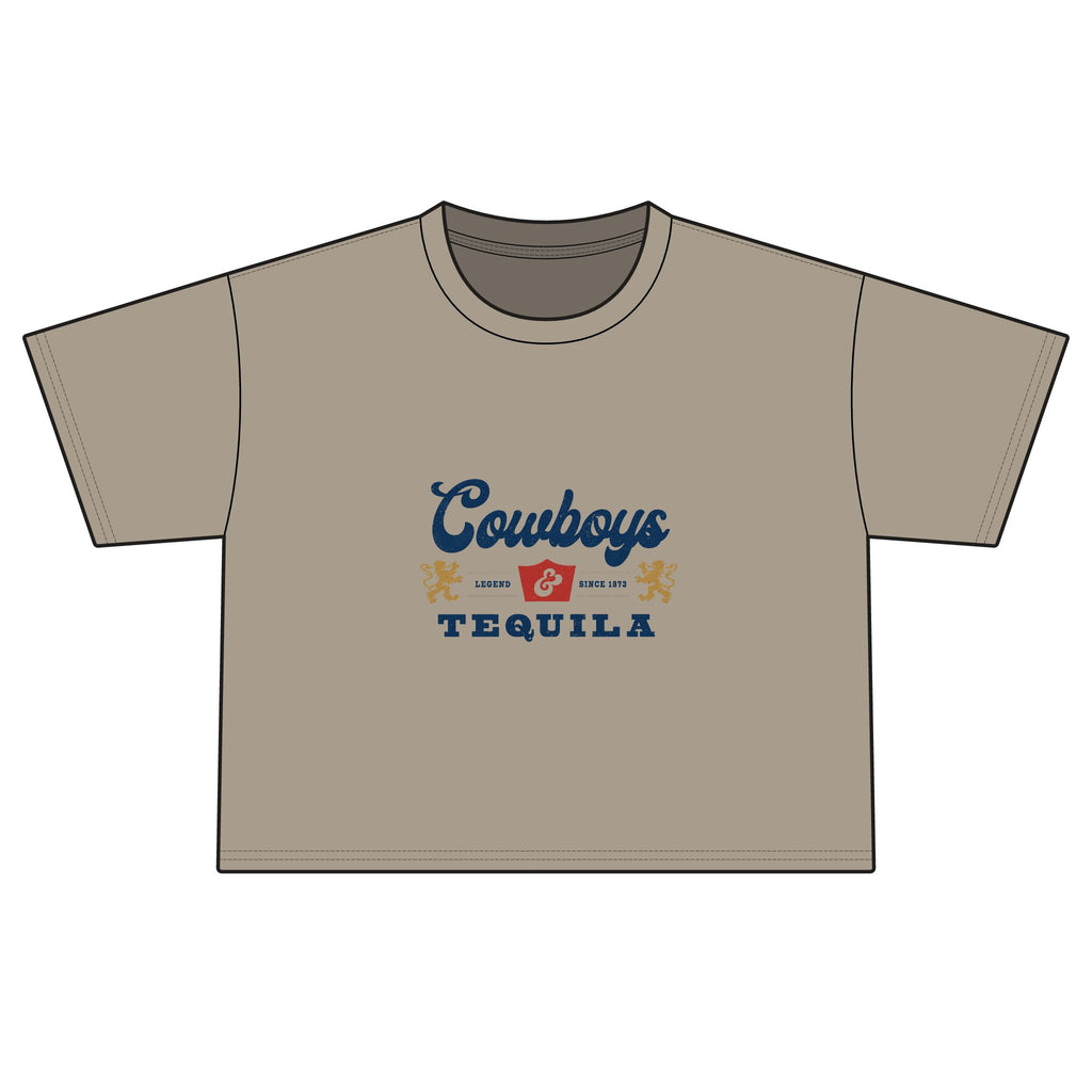Cowboys & Tequila Boxy Tee