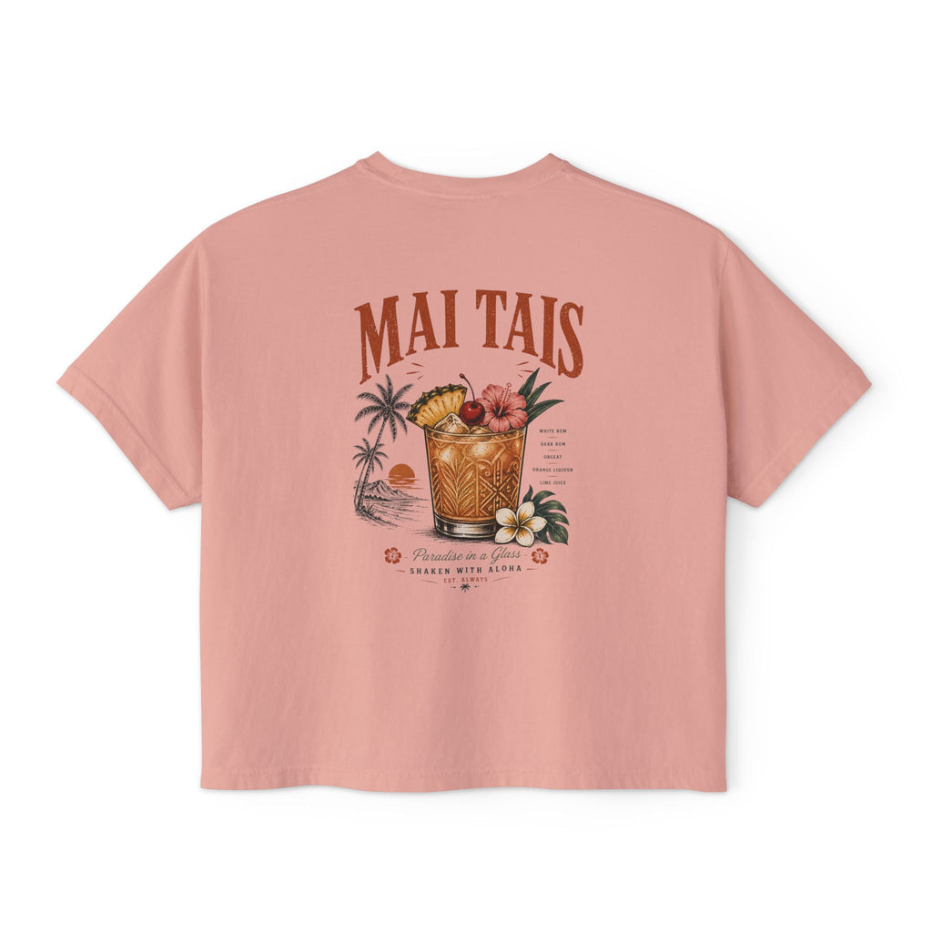 Mai Tais Cocktail Boxy Tee