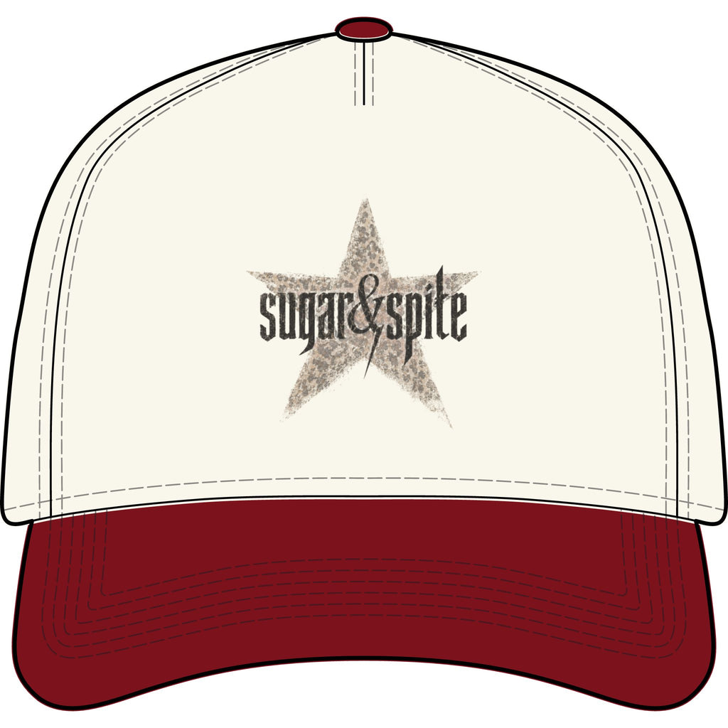 Sugar & Spite Star Cap — Two-Tone Vintage Trucker Hat