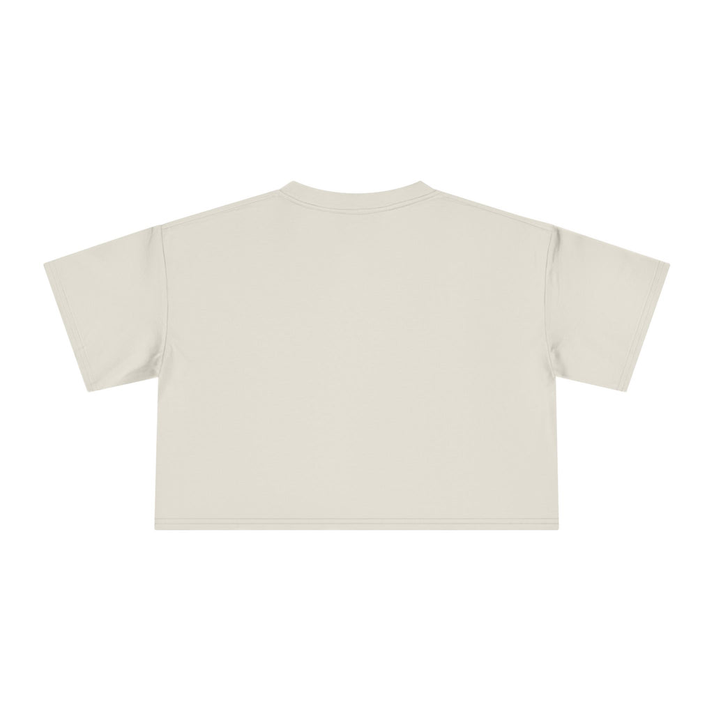 Salty Ocean Waves Crop Tee | Beach Minimalist Coastal Shirt