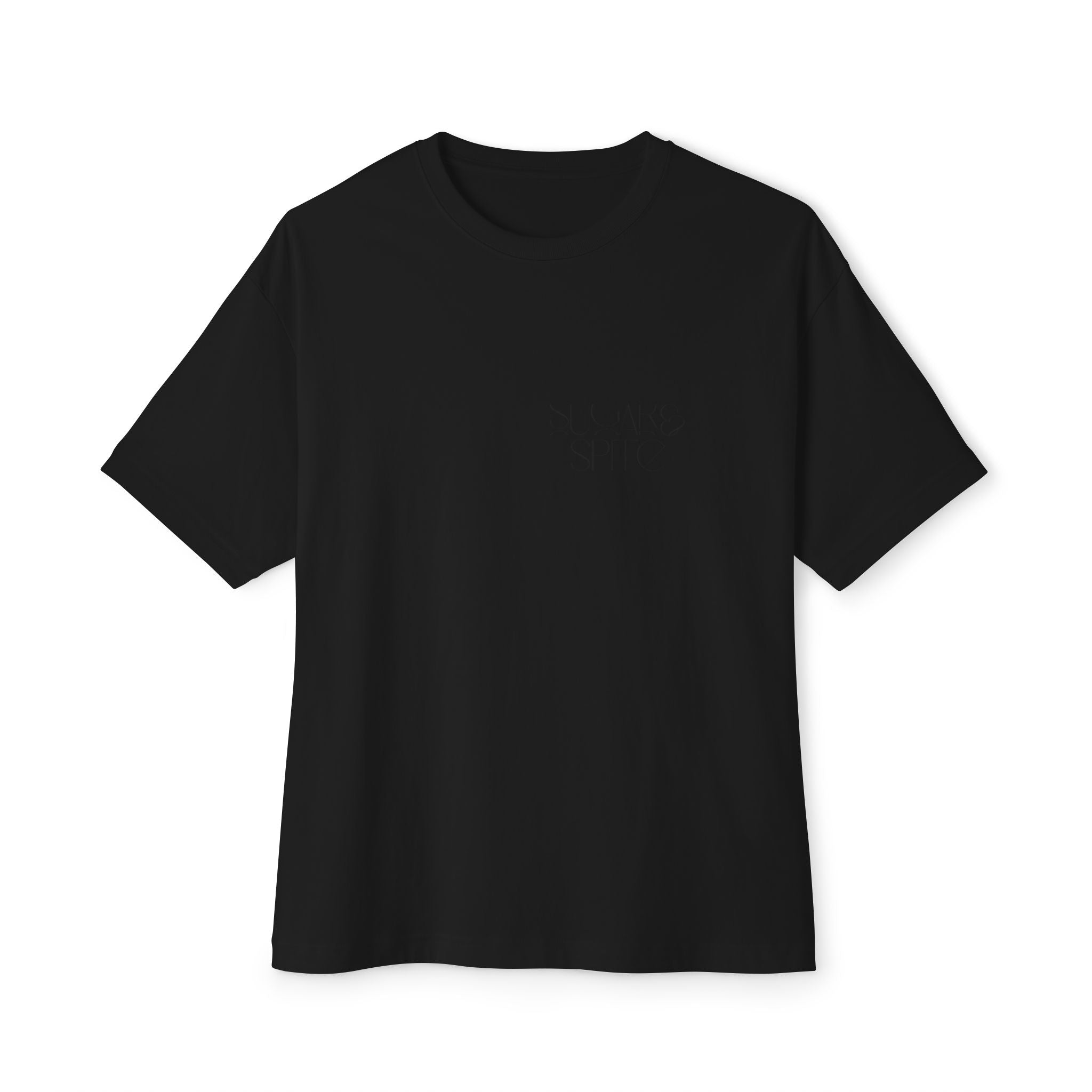Sugar & Spite Double Skull Oversized Boxy Tee