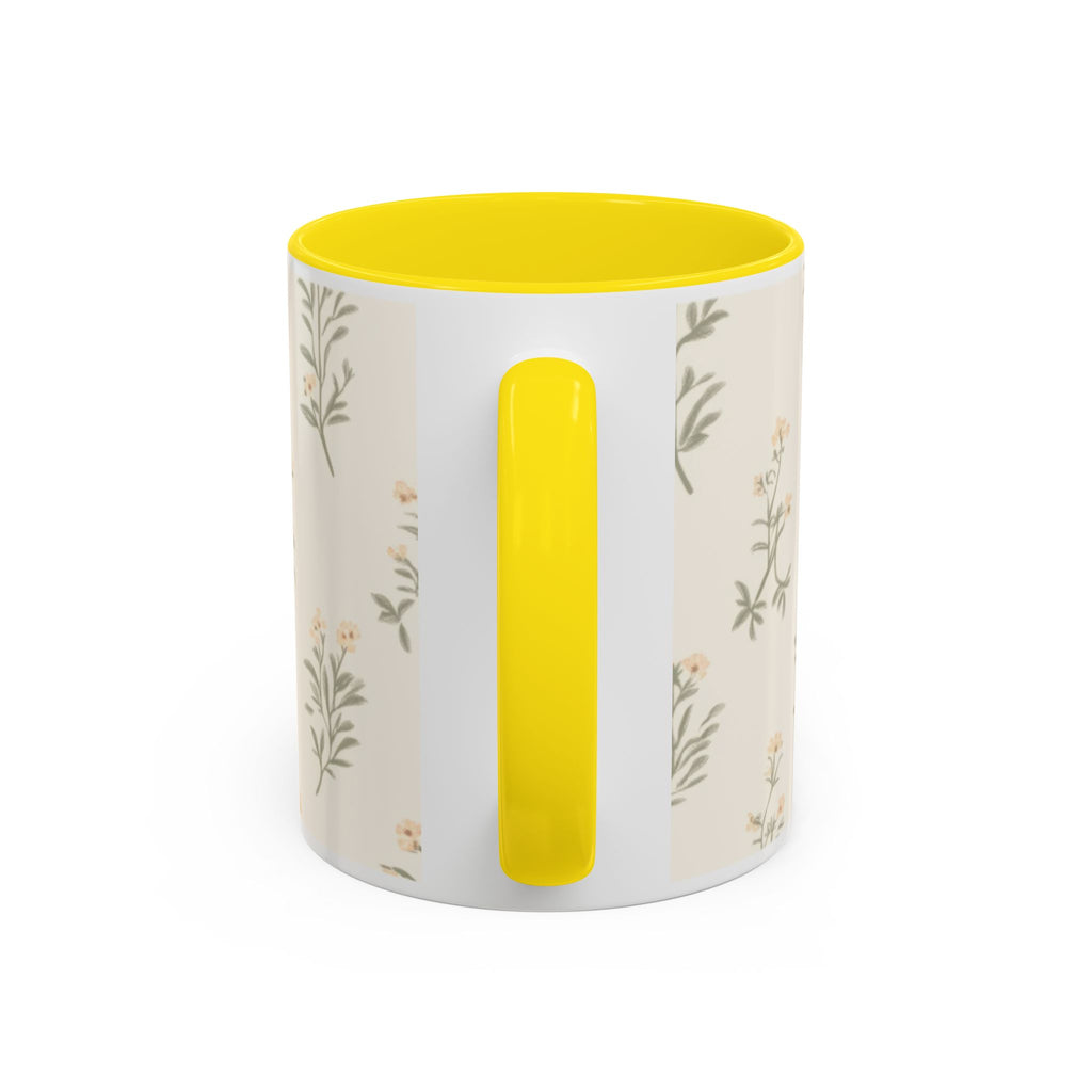 Sugar & Spite Floral Coffee Mug — Accent 11/15oz