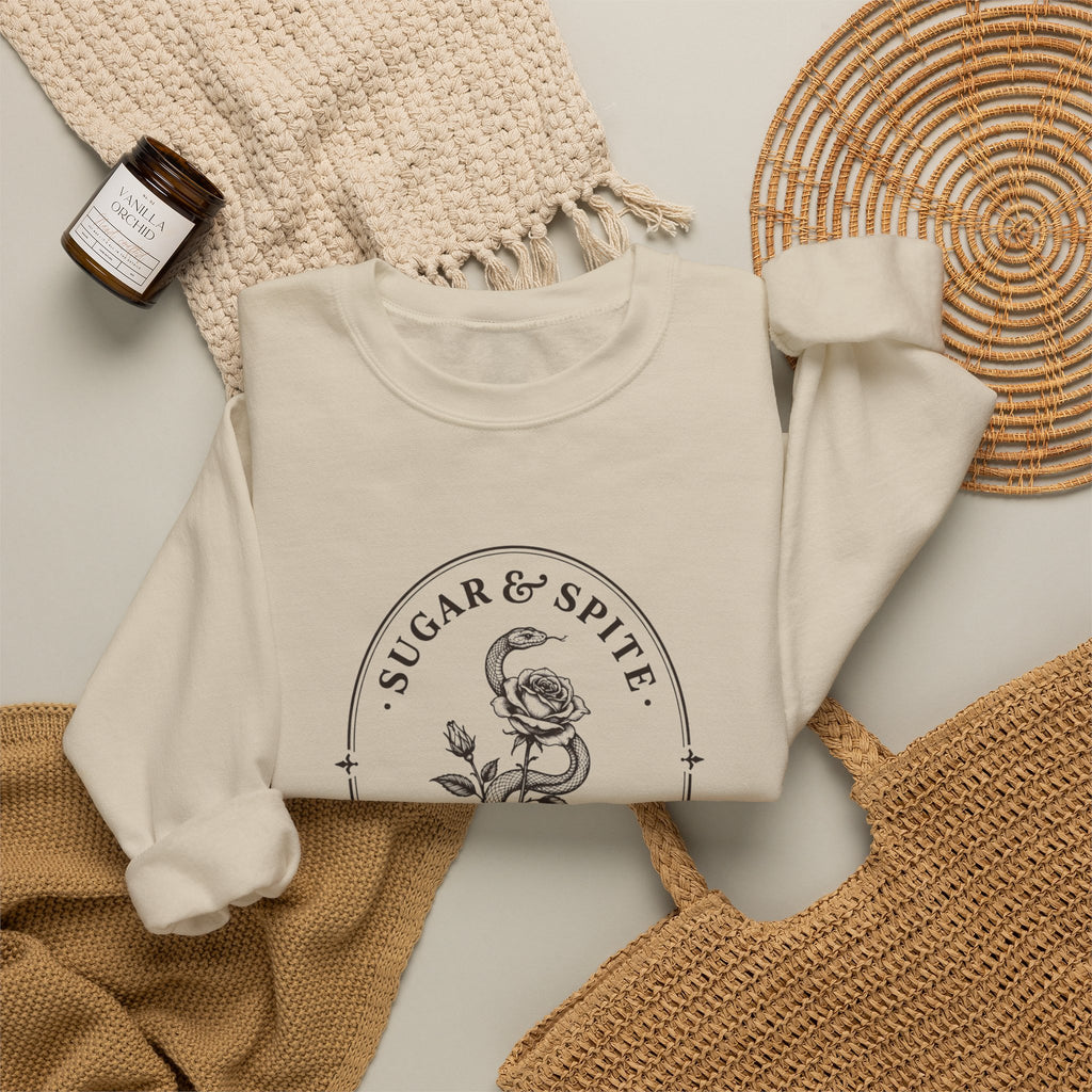Sugar & Spite Signature Logo Crewneck Sweatshirt