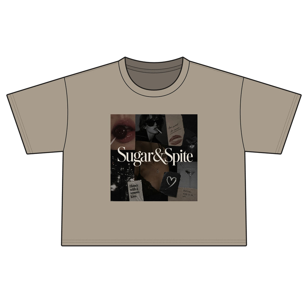 Sugar & Spice Collage Boxy Tee — Women's Boxy T-Shirt