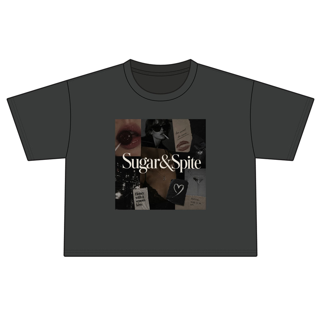 Sugar & Spice Collage Boxy Tee — Women's Boxy T-Shirt