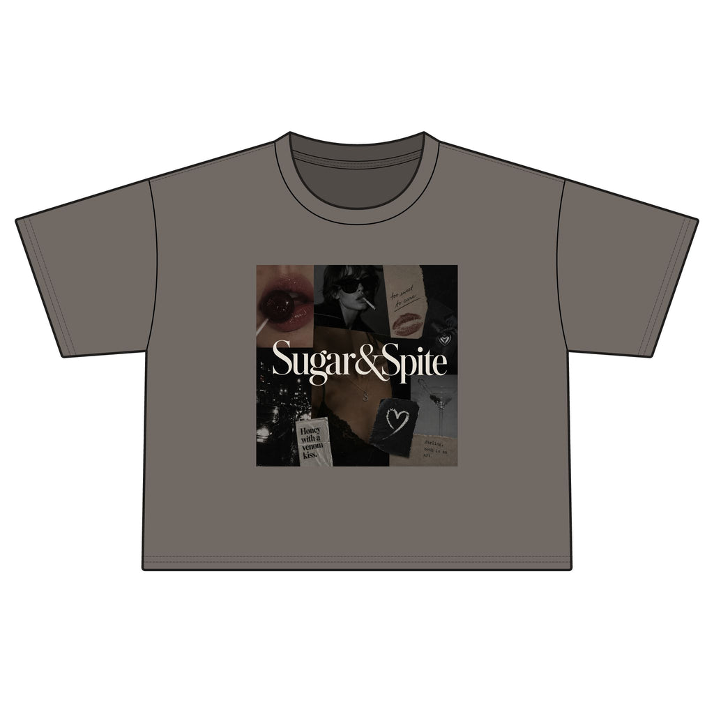Sugar & Spice Collage Boxy Tee — Women's Boxy T-Shirt