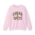 Sugar & Spite Leopard Varsity Logo Crewneck Sweatshirt