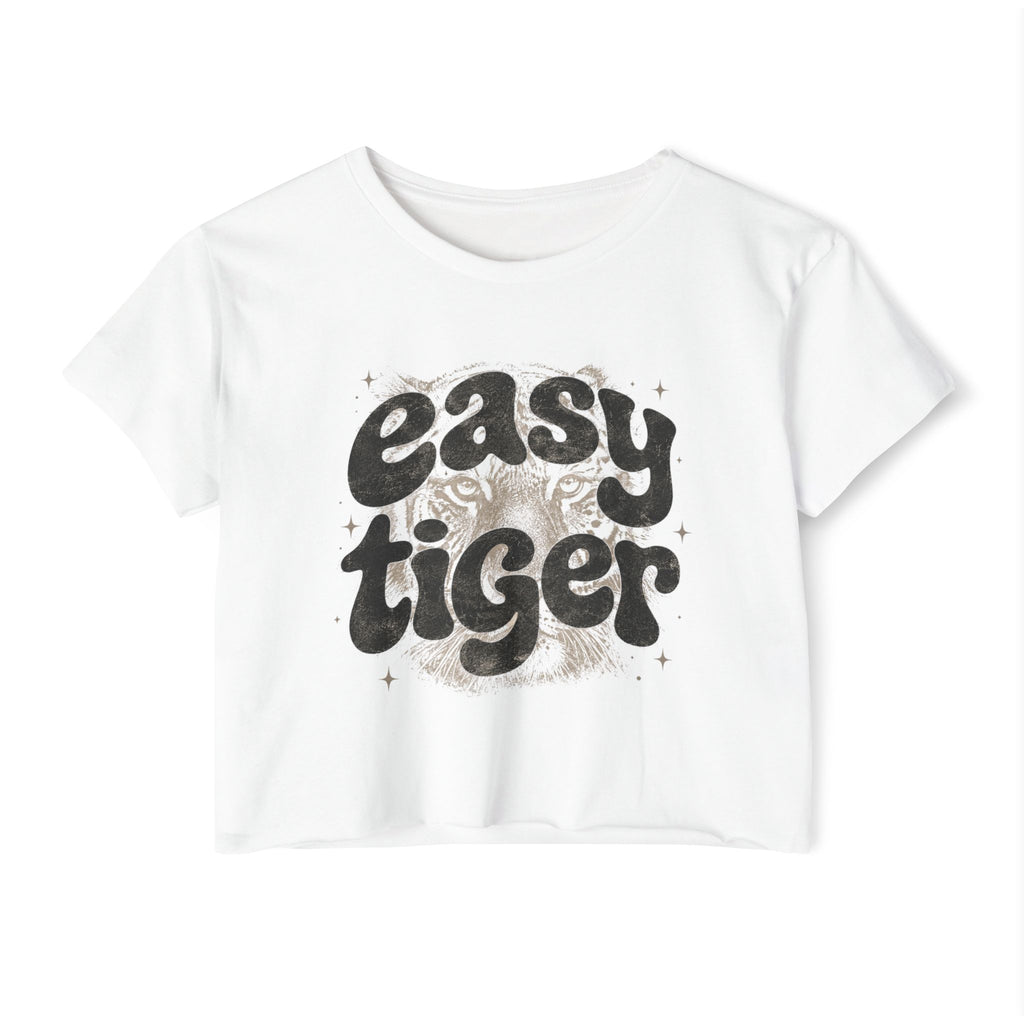 Women's Easy Tiger Crop Top